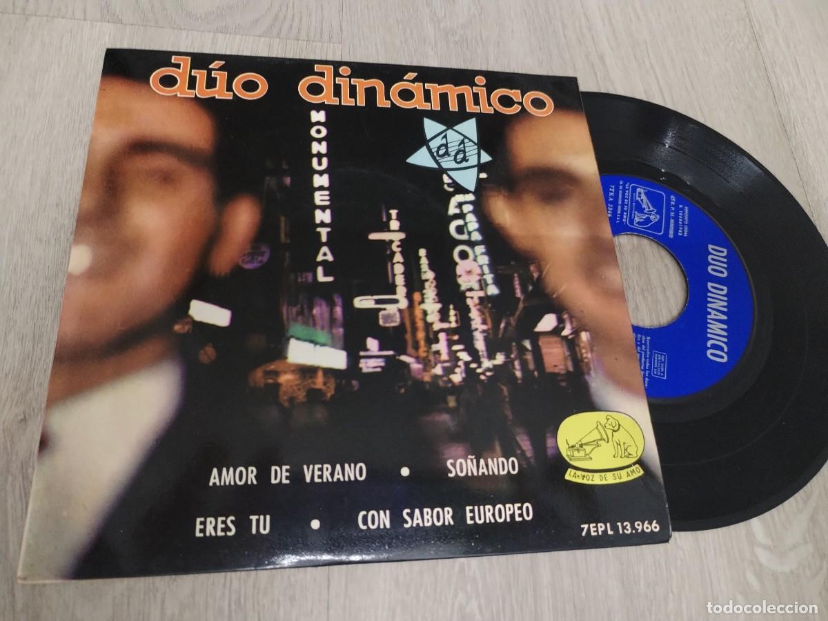 Discos de vinilo: DUO DINAMICO - AMOR DE VERANO + 3 MAS ..VER FOTO ..EP DE EMI - LA VOZ ..DE 1963 - BUEN ESTADO
