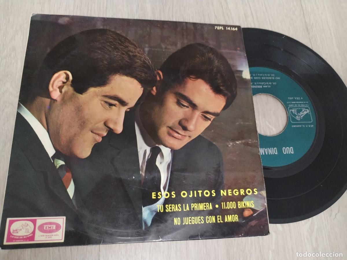Discos de vinilo: DUO DINAMICO - ESOS OJITOS NEGROS + 3 MAS ..VER FOTO ..EP DE EMI - LA VOZ ..DE 1965 - BUEN ESTADO