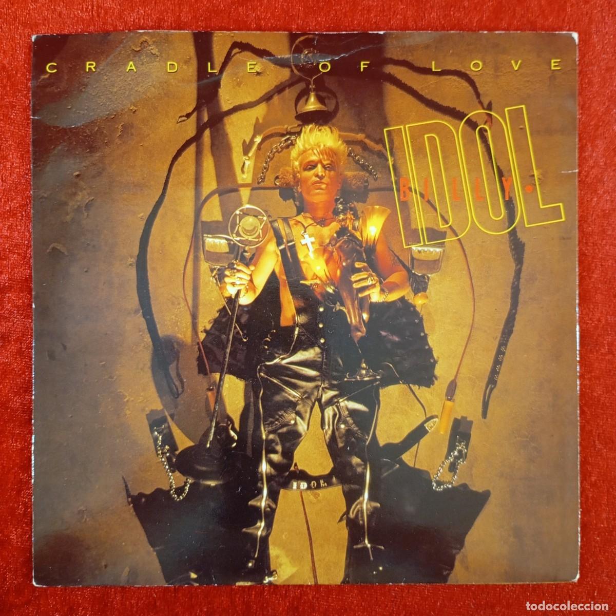 Discos de vinilo: BILLY IDOL - CRADLE OF LOVE - IDOL 14 - SINGLE - DISCO VINILO / 4071