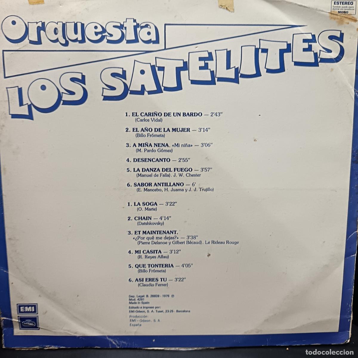 Discos de vinilo: Orquesta LOS SATELITES. LP 1976 - Foto 2