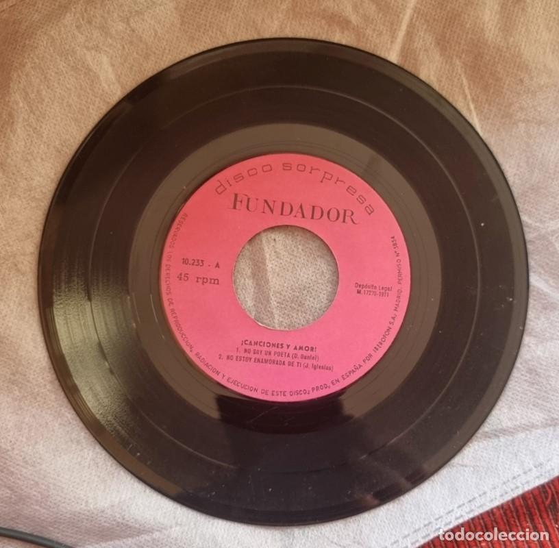 Disques de vinyle: LOTE DE 3 SINGLE VINILO FUNDADOR 1971 / 72