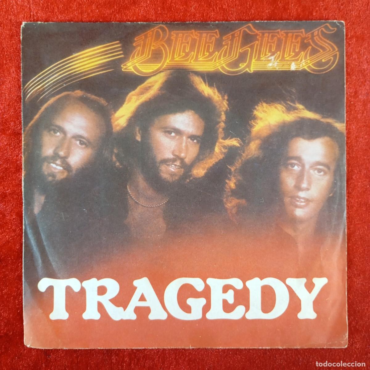 Discos de vinilo: BEE GEES - TRAGEDY - 20 90 340 - SINGLE - DISCO VINILO / 4081