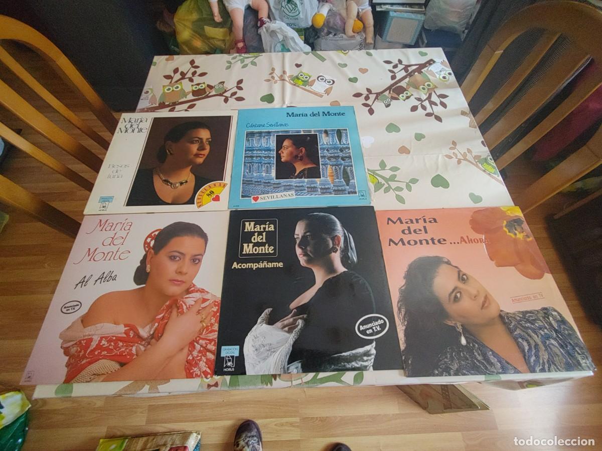 Discos de vinilo: maria del monte,lote de 5 lps - Foto 1