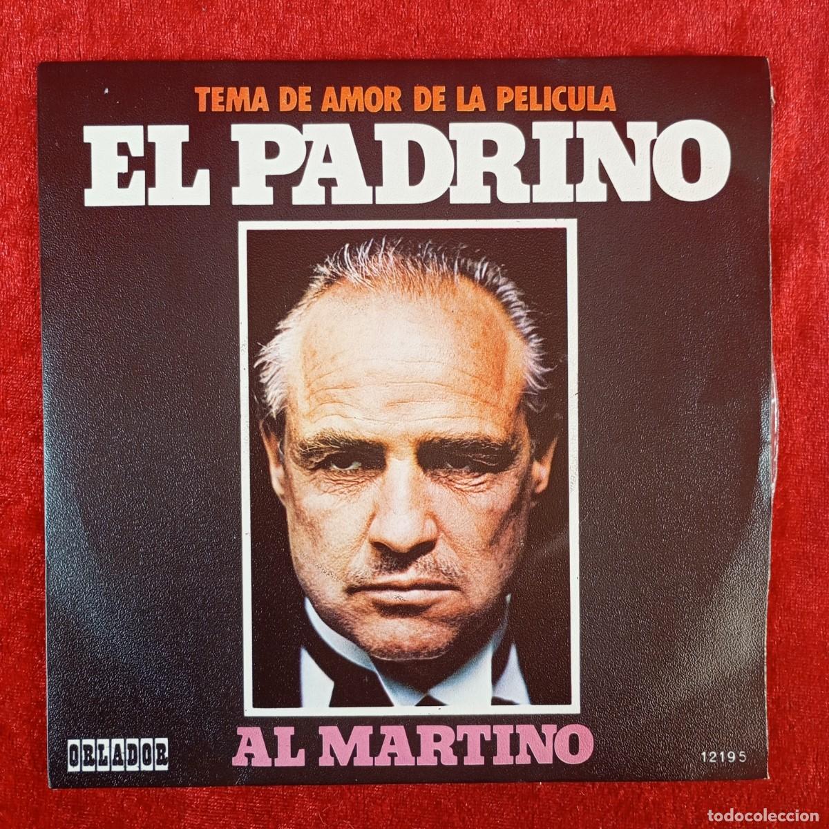 Discos de vinilo: EL PADRINO - AL MARTINO - 1219 - TEMA DE AMOR DE LA PELICULA - SINGLE - DISCO VINILO / 4084