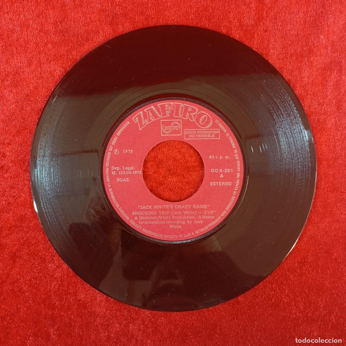 Discos de vinilo: SHOCKING TRIP SORRY - JACK WHITES - OOX-281 - DISCO VINILO / 4085 - Foto 4