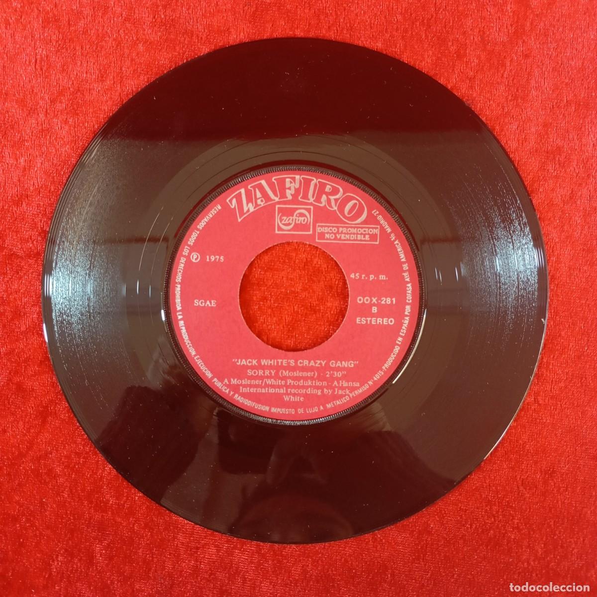 Discos de vinilo: SHOCKING TRIP SORRY - JACK WHITES - OOX-281 - DISCO VINILO / 4085 - Foto 5