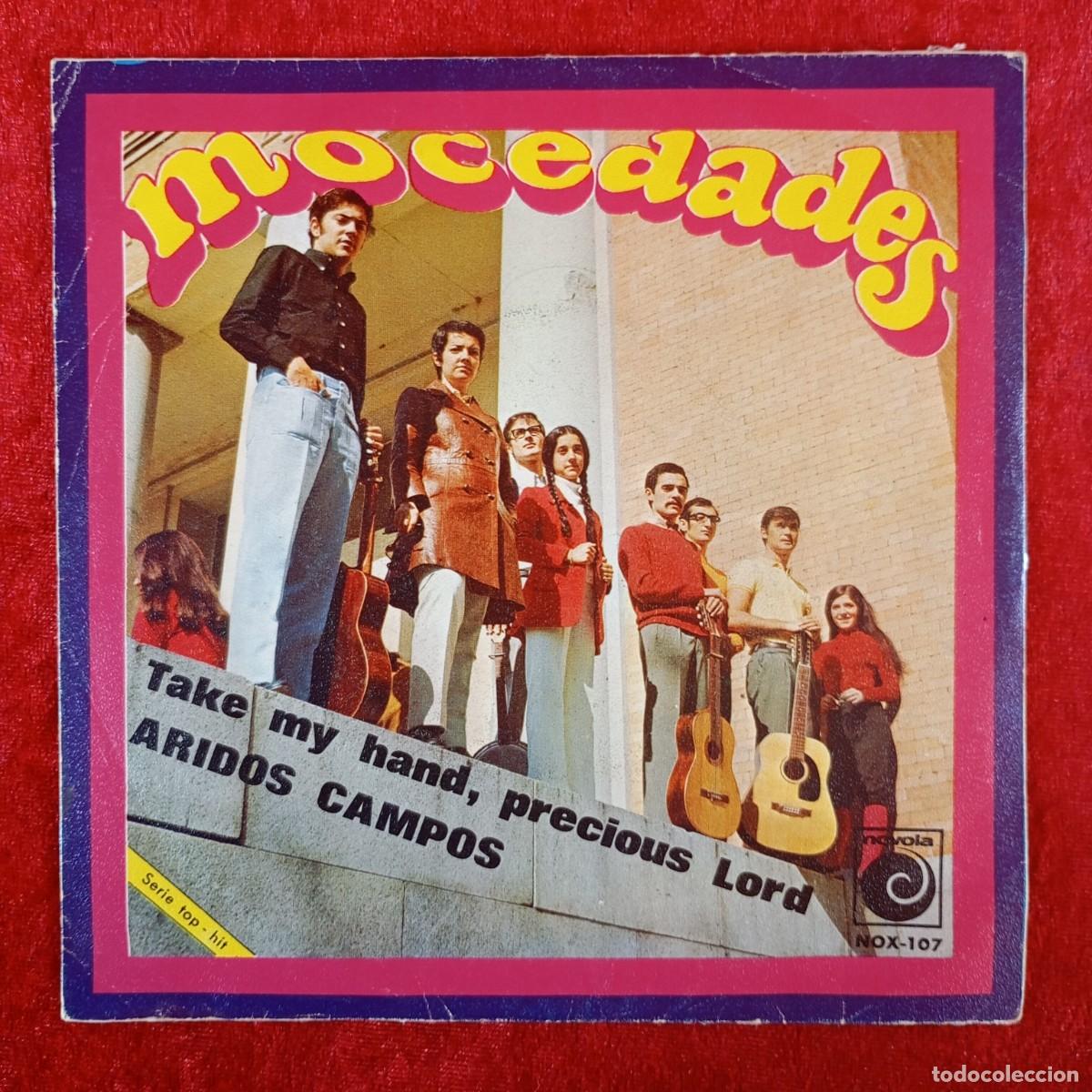 Discos de vinilo: MOCEDADES - TAKE MY HAND, PRECIOUS LORD - ARIDOS CAMPOS - NOX-107 - SINGLE - DISCO VINILO / 4091