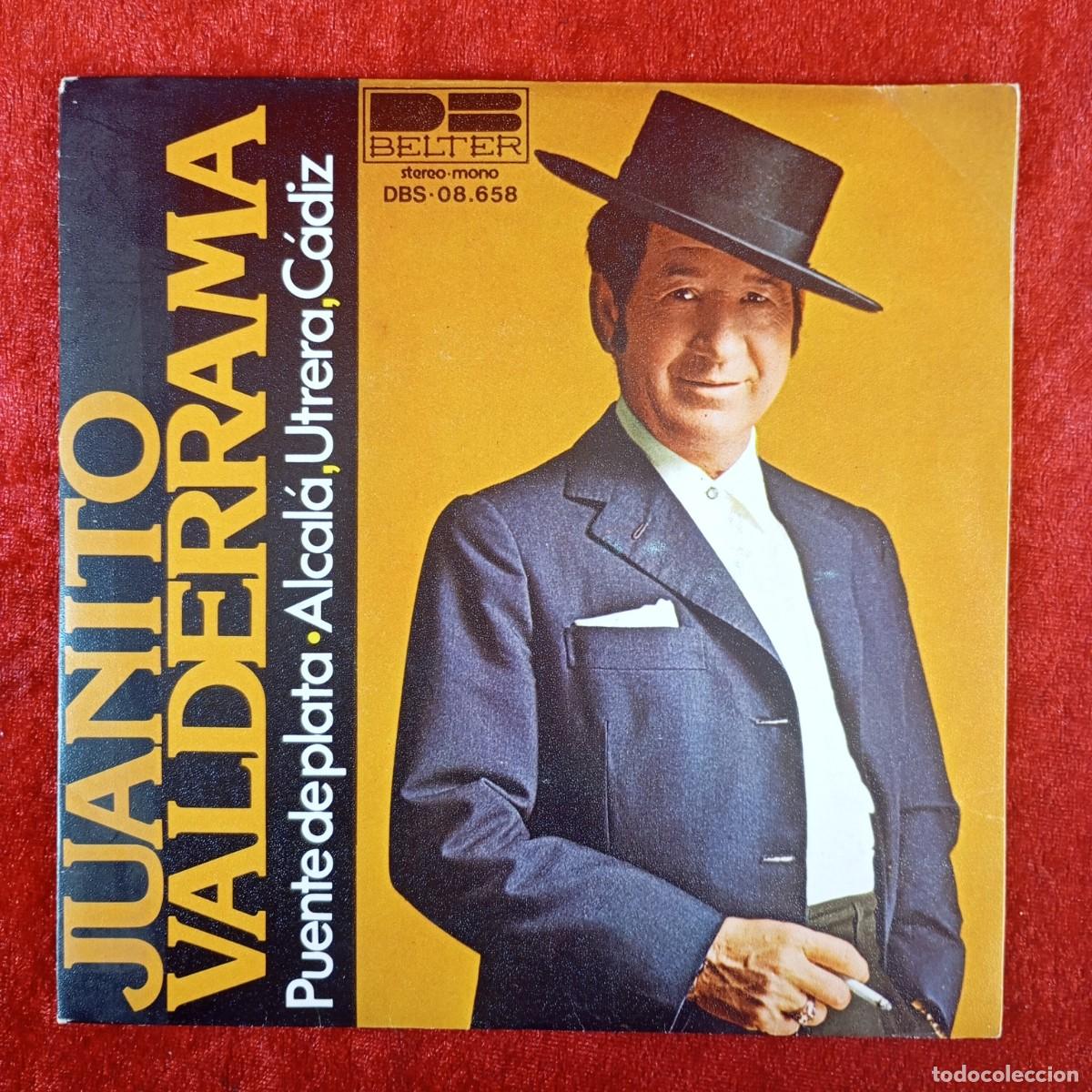 Discos de vinilo: JUANITO VALDERRAMA - PUENTE DE PLATA - DBS-08.658 - SINGLE - DISCO VINILO / 4099