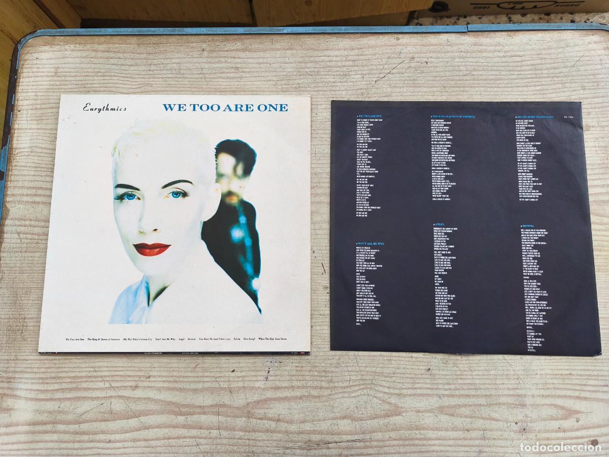 Discos de vinilo: Eurythmics - We Too Are One LP