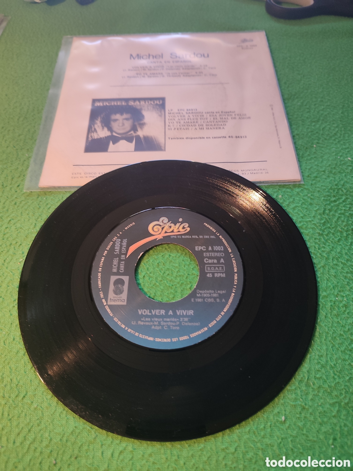 Discos de vinilo: Michel Sardou - Volver a vivir - Foto 2