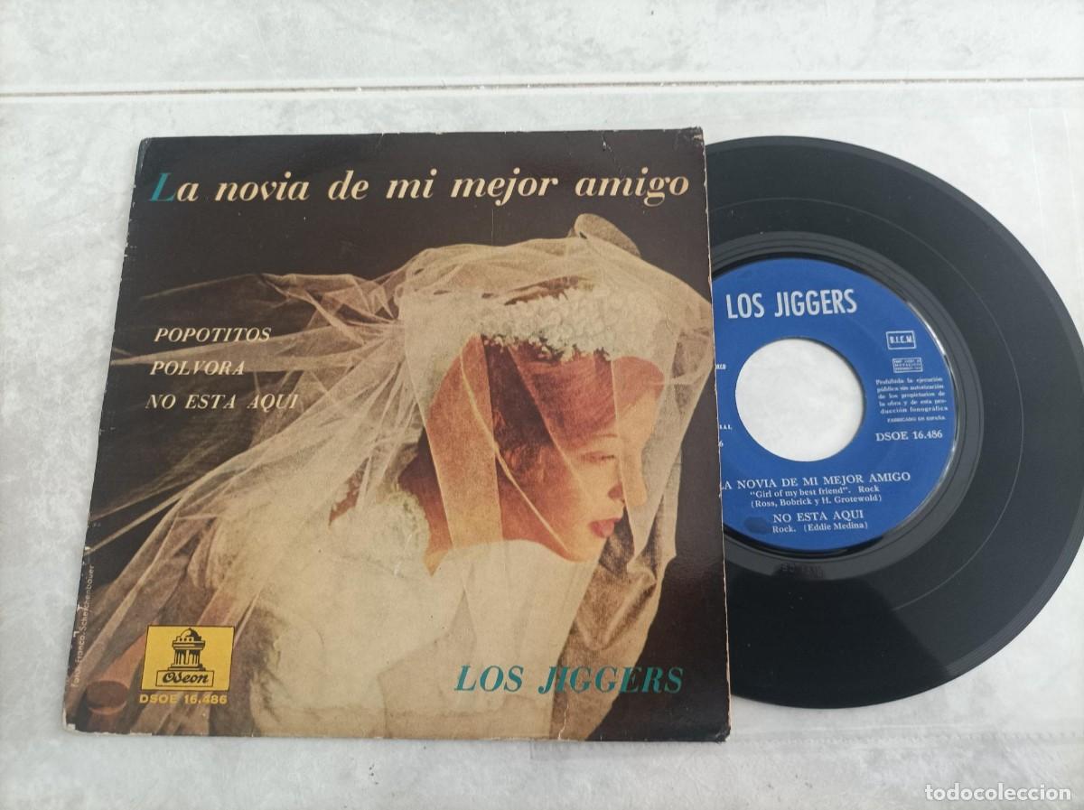 Discos de vinilo: Los Jiggers ep-super dificil- - Foto 1