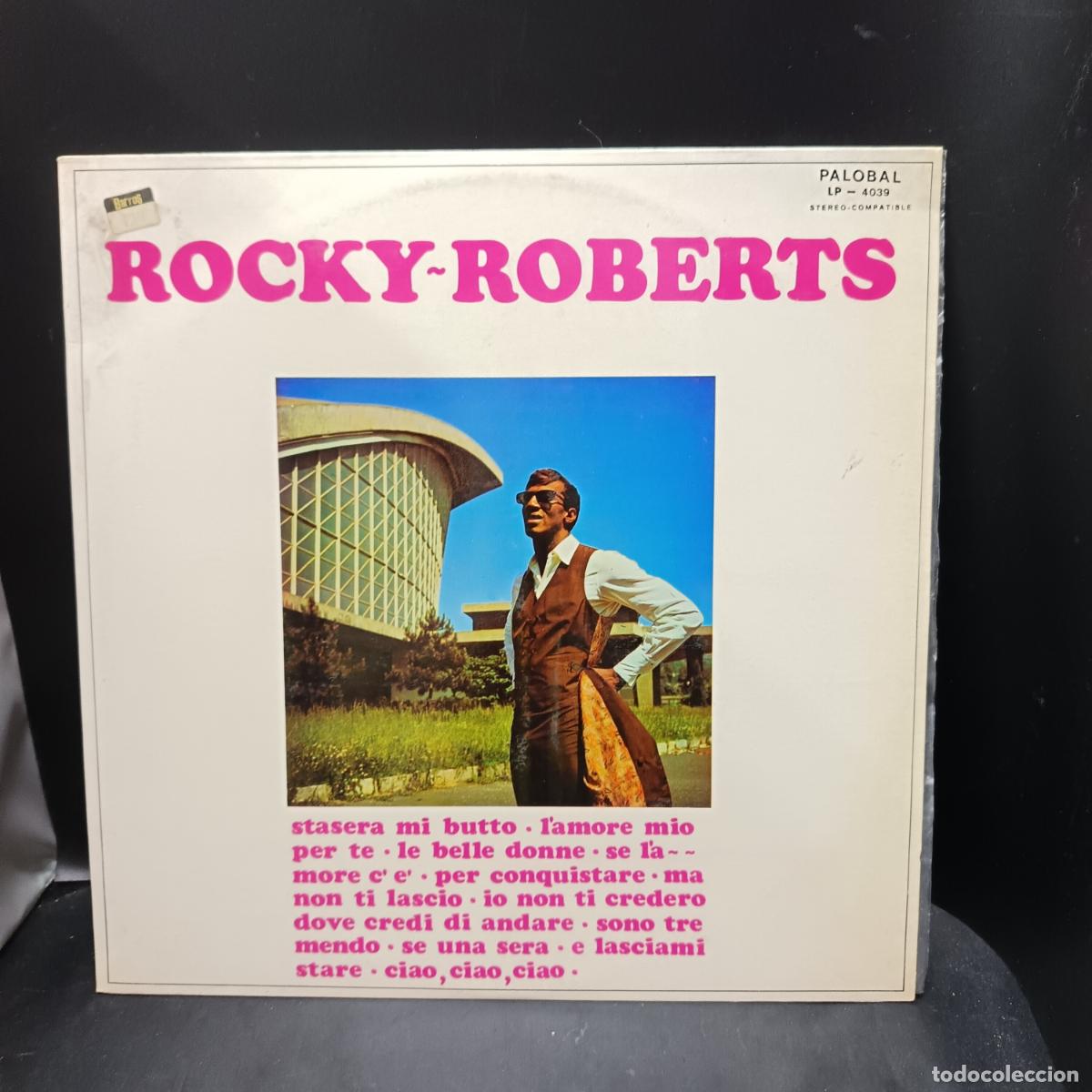 Discos de vinilo: ROCKY ROBERTS LP 1972 Espa&ntilde;a. Sono tremendo