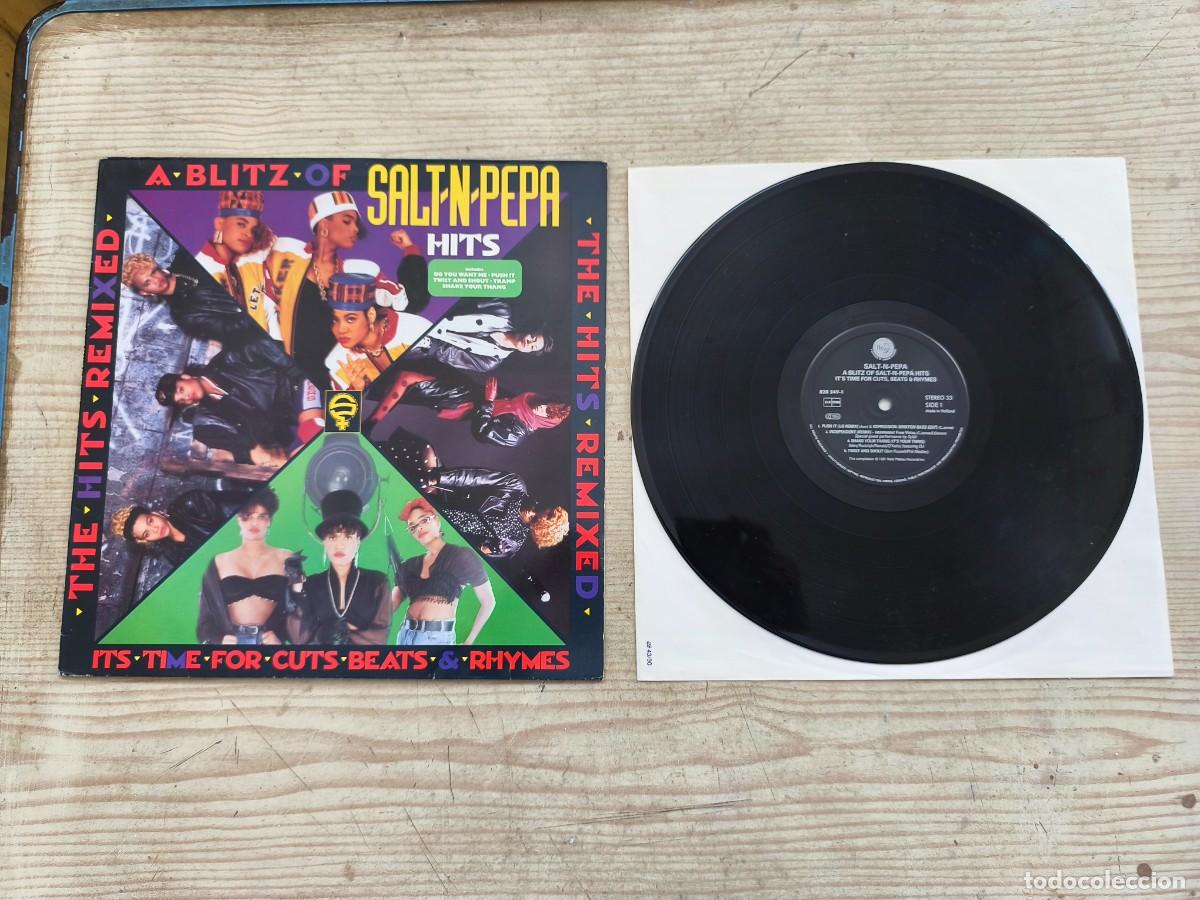 Discos de vinilo: Salt 'N' Pepa - A Blitz Of Salt-N-Pepa Hits - The Hits Remixed LP