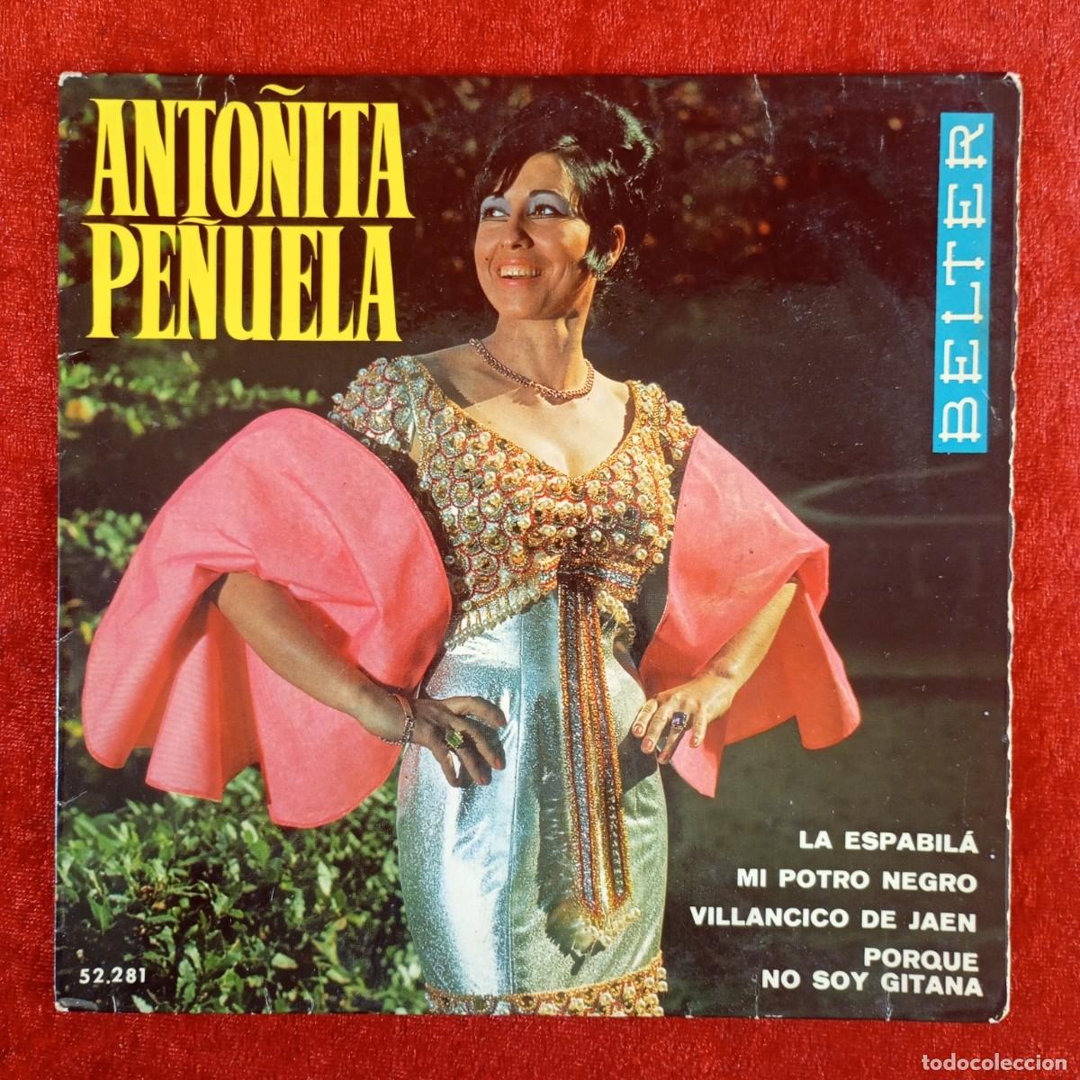Discos de vinilo: ANTO&Ntilde;ITA PE&Ntilde;UELA - LA ESPABIL&Aacute; - 52-281 - SINGLE - DISCO VINILO / 4130