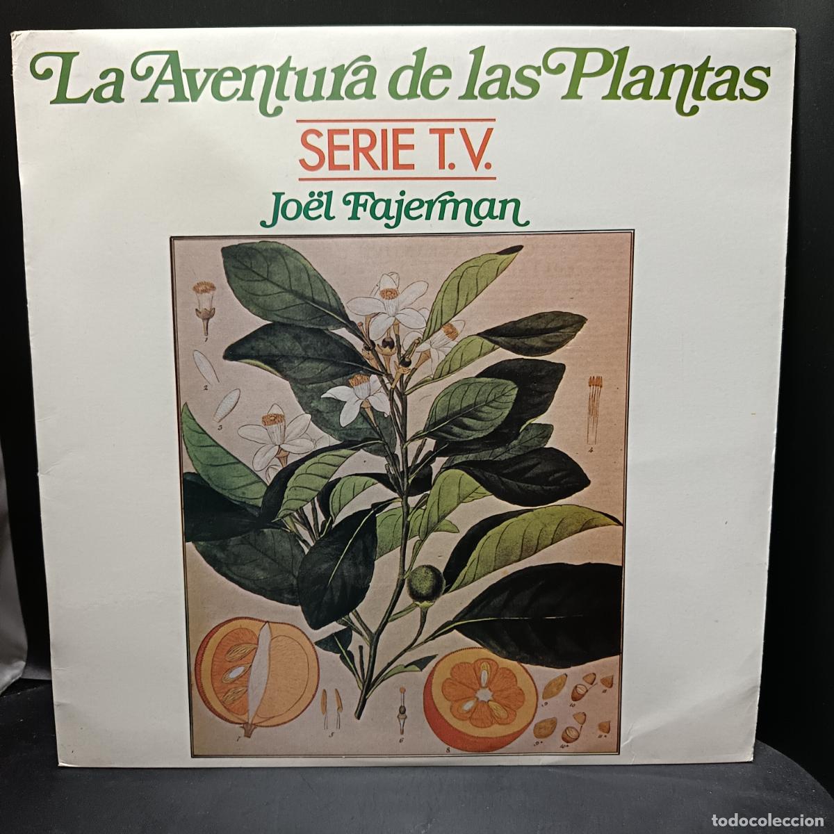 Disques de vinyle: LP Jo&euml;l Fajerman, Las aventuras de las Plantas Serie de TV. Musica Experimental