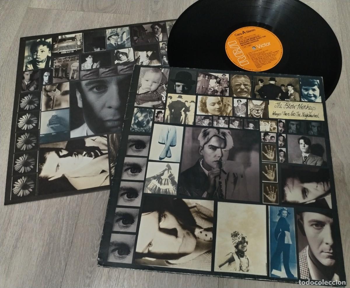 Discos de vinilo: THE BLOW MONKEYS - WHOOPS ! THERE GOES THE NEIGHBOURHOOD ..LP DE RCA - 1989 - CON ENCARTE - ESPA&Ntilde;OL