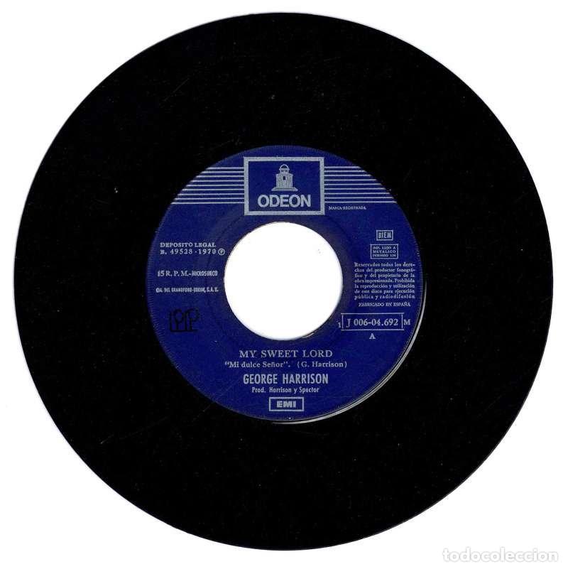 Discos de vinilo: George Harrison - My Sweet Lord. Single (s&oacute;lo vinilo)