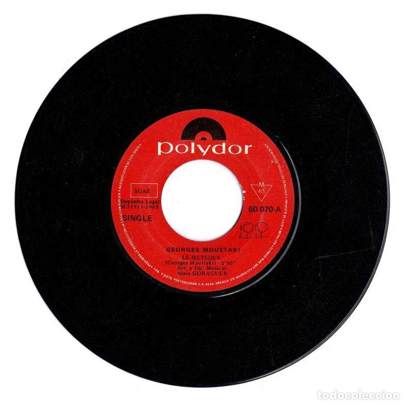 Discos de vinilo: Georges Moustaki - Le Meteque. Single (s&oacute;lo vinilo)