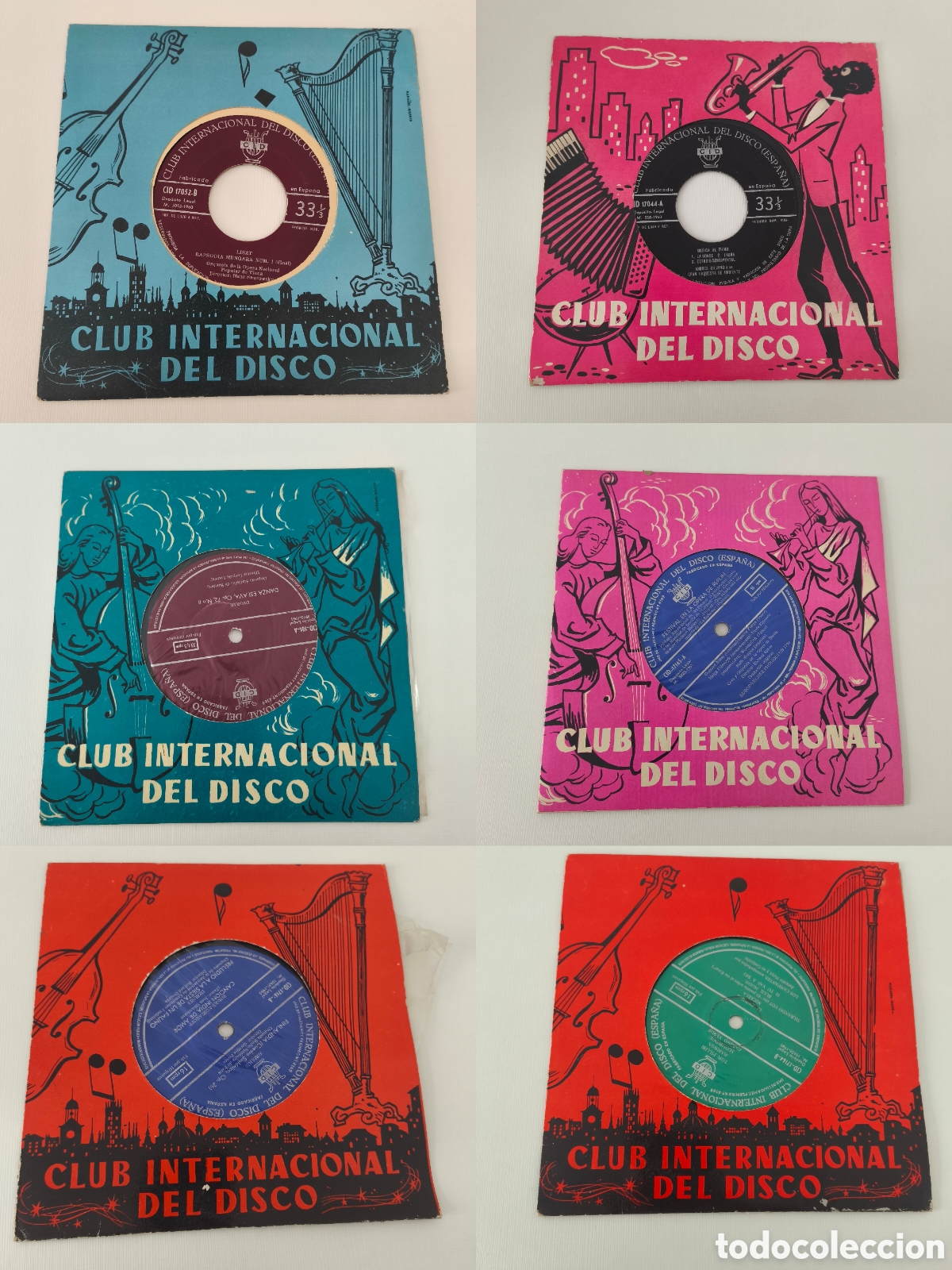Discos de vinilo: Set de discos Club Internacional del Disco