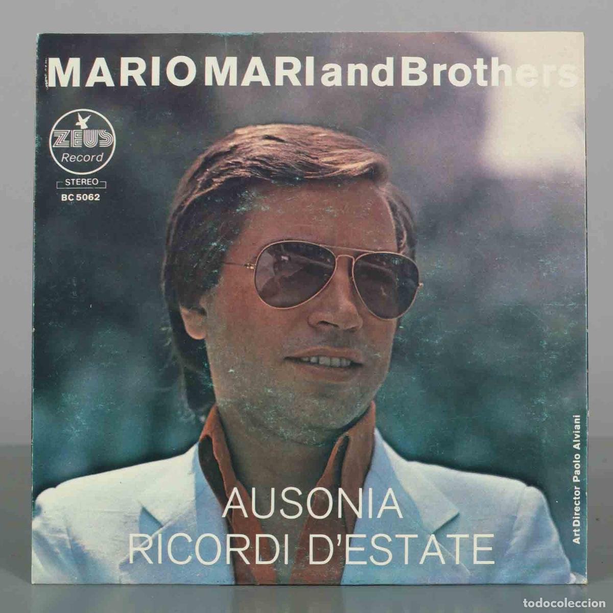 Discos de vinilo: SINGLE. Ausonia / Ricordi D&acute;Estate - Mario Mari And Brothers - Zeus Record