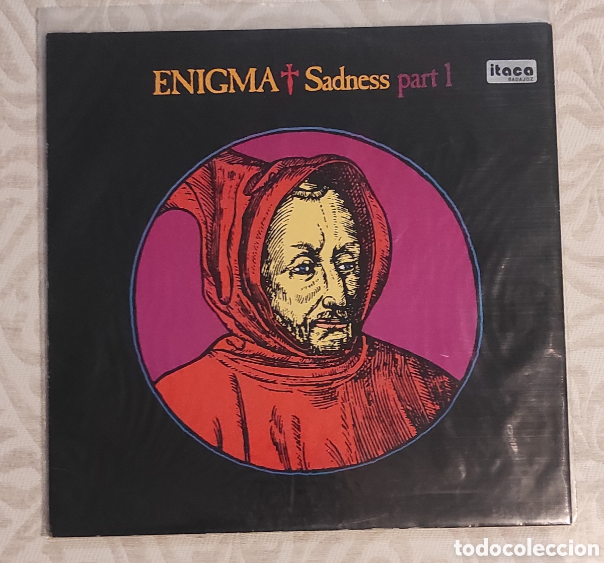 Discos de vinil: VINILO ENIGMA &rdquo;SADNESS PART 1&rdquo; - MX 1990 - MUY BUEN ESTADO