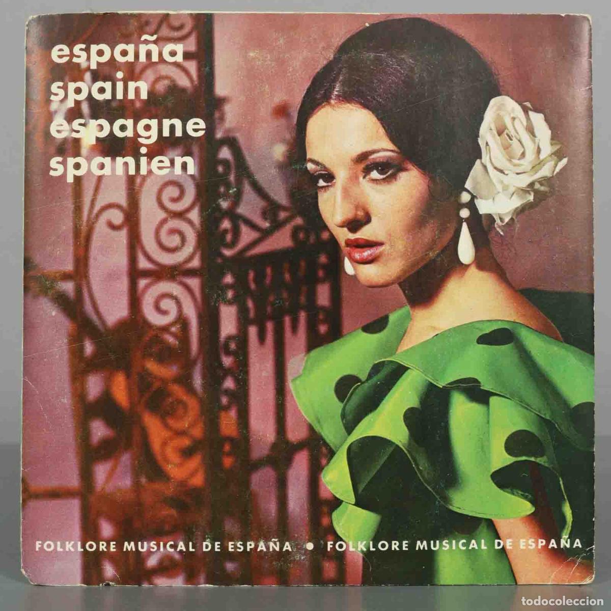 Discos de vinilo: EP. Folklore Musical de Espa&ntilde;a - Direcci&oacute;n General de Promoci&oacute;n del Turismo
