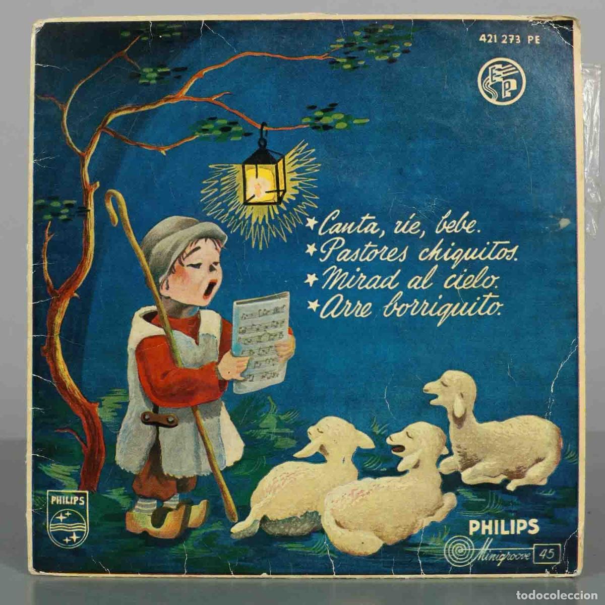 Discos de vinilo: EP. Villancicos - Coro de las Escuelas Avemarianas - Philips Minigroove