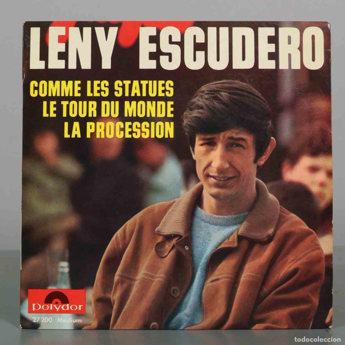Discos de vinilo: EP. Comme Les Statues - Leny Escudero - Foto 1