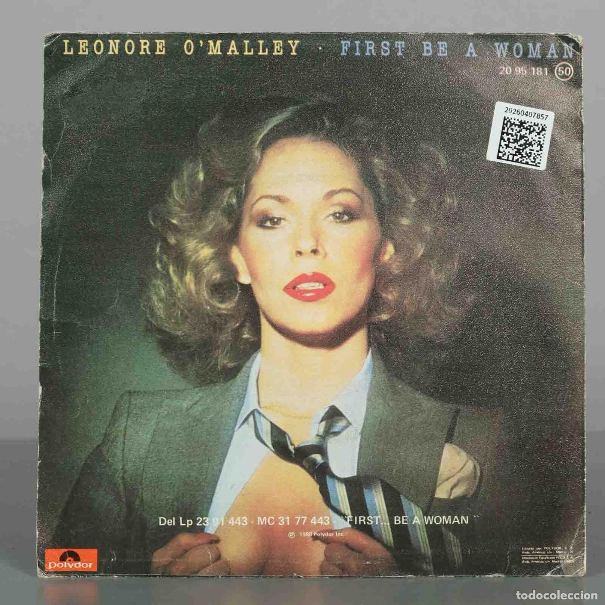 Discos de vinilo: SINGLE. First Be a Woman - Leonore O&acute;Malley - Polydor - Foto 2