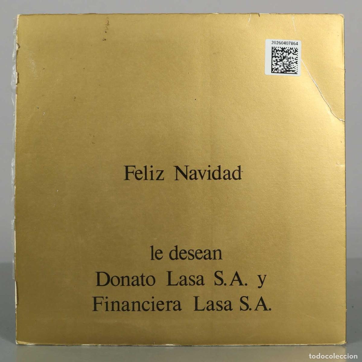 Discos de vinilo: SINGLE. FELIZ NAVIDAD DONA LASA - Foto 2