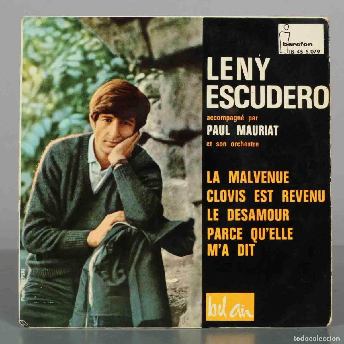 Discos de vinilo: EP. La Malvenue - Leny Escudero, Paul Mauriat et son Orchestre