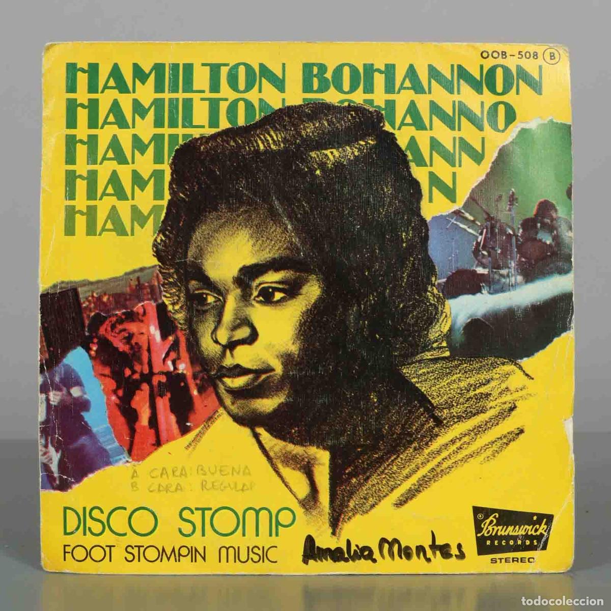 Discos de vinilo: SINGLE. Disco Stomp - Foot Stompin Music - Hamilton Bohannon - Zafiro