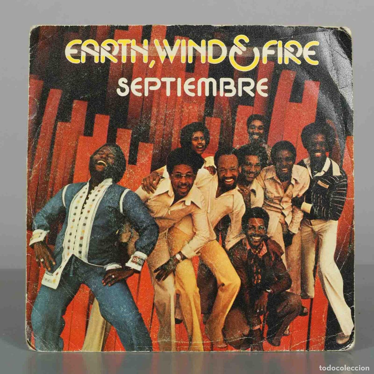 Discos de vinilo: SINGLE. Septiembre - Earth, Wind and Fire - Foto 1