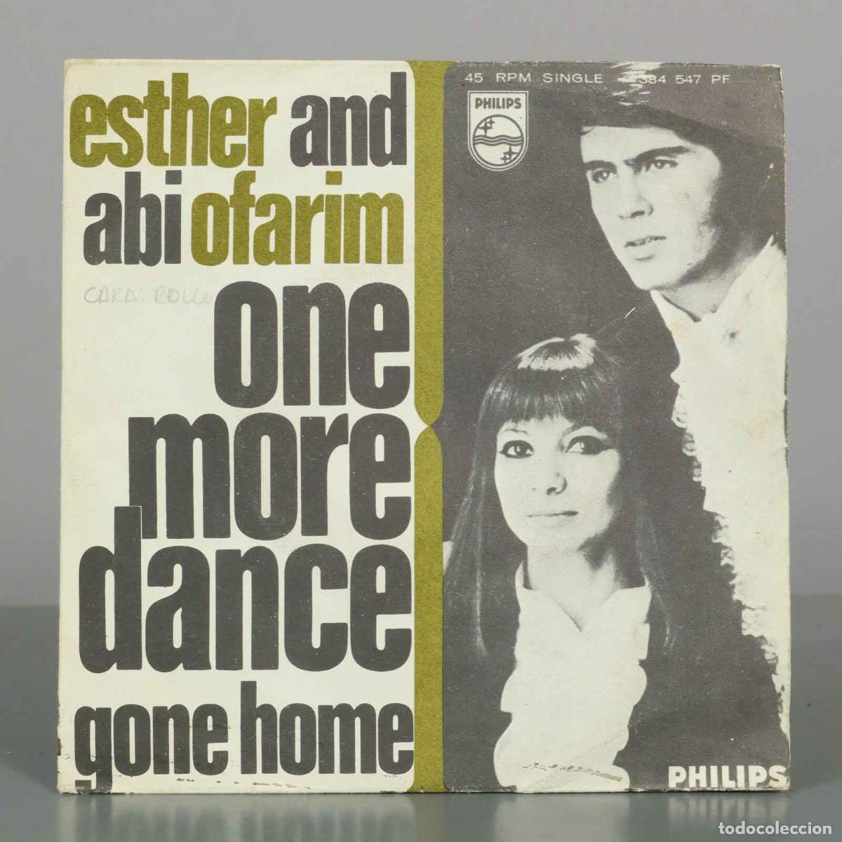 Discos de vinilo: SINGLE. One More Dance / Gone Home - Esther and Abi Ofarim