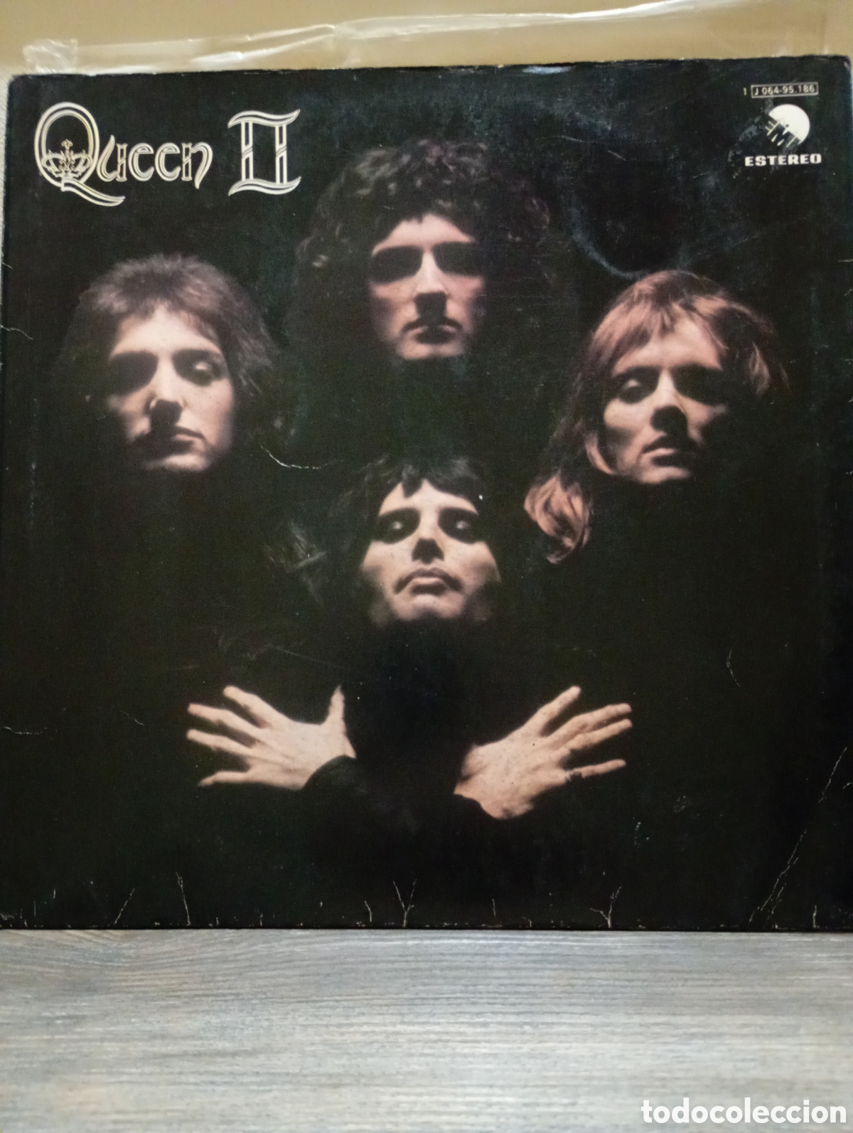 Discos de vinilo: Queen, Queen II, 1974 primer prensage.