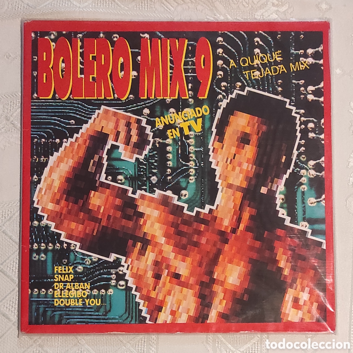 Discos de vinilo: VINILO BOLERO MIX 9 - DOBLE LP 1992
