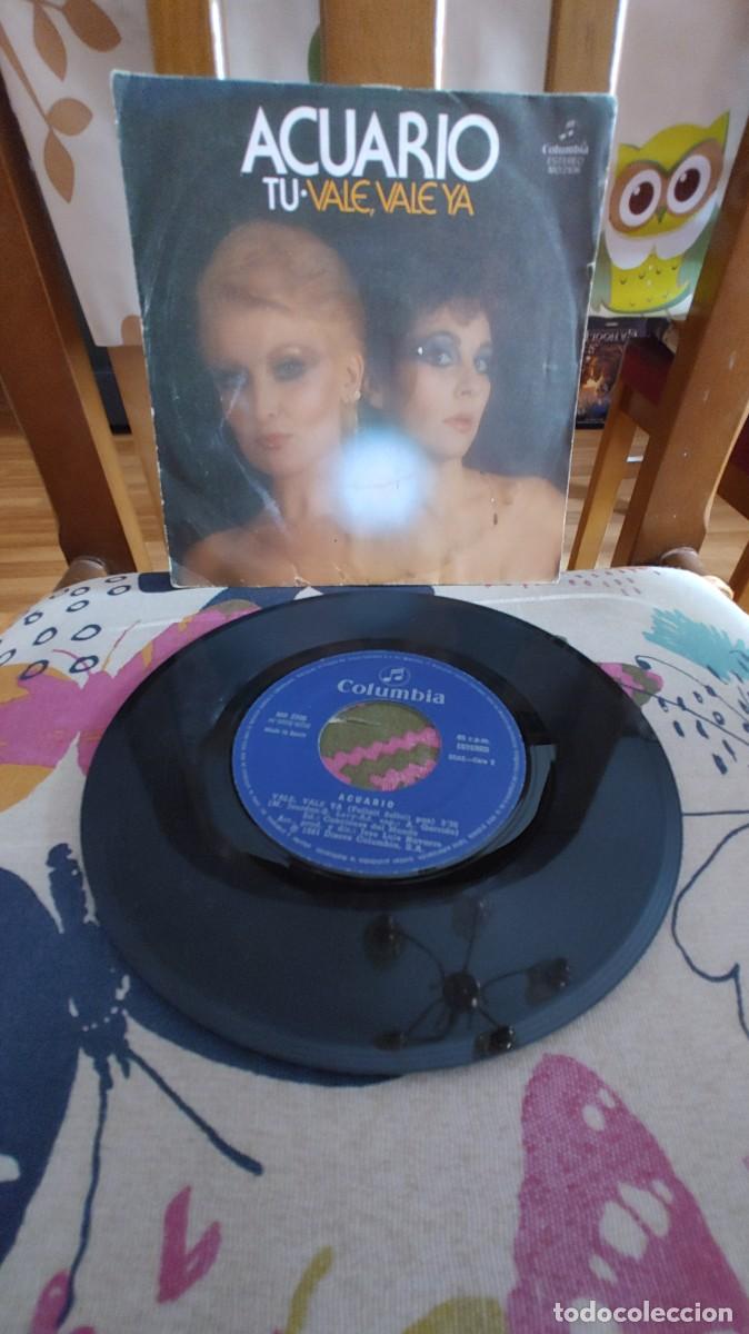 Discos de vinilo: ACUARIO-SINGLE TU-VALE VALE YA