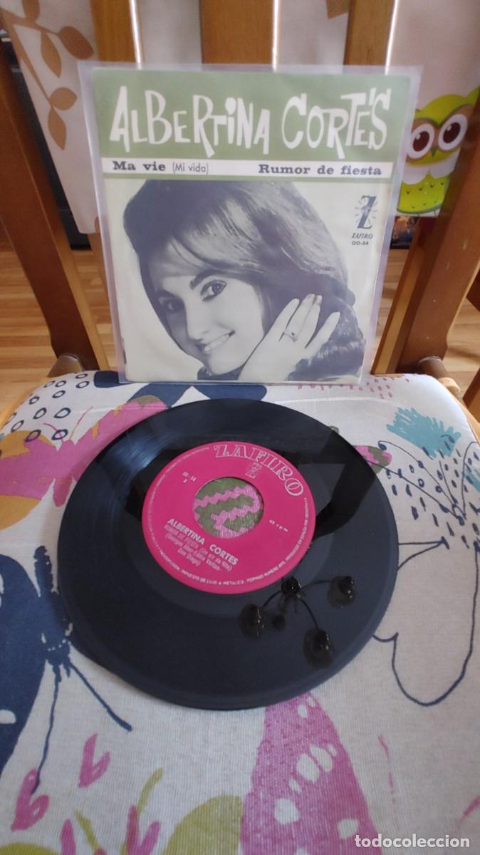 Discos de vinilo: ALBERTINA CORTES-SINGLE MA VIE