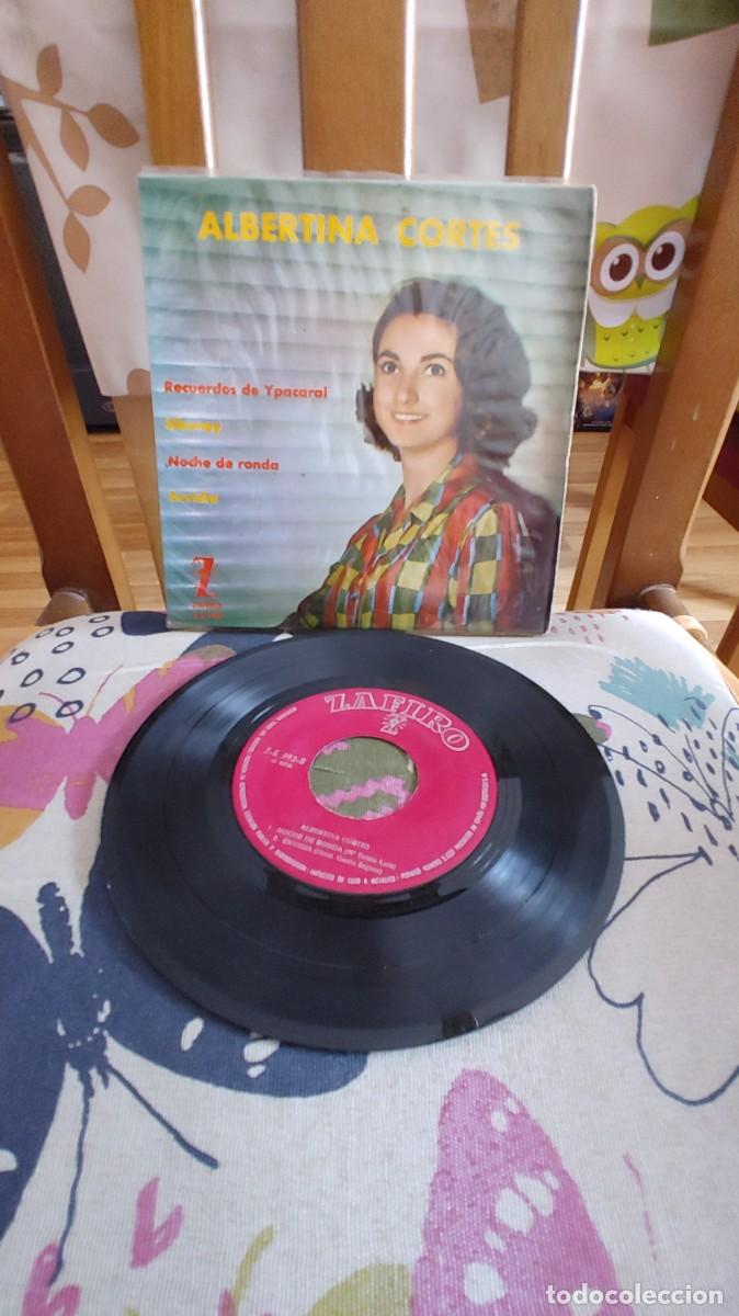 Discos de vinilo: ALBERTINA CORTES-EP RECUERDOS DE YPACARAI +3