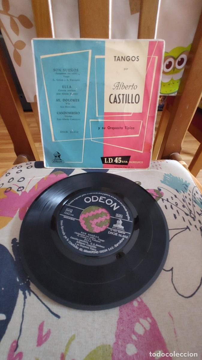 Discos de vinilo: ALBERTO CASTILLO-EP TANGOS - Foto 1