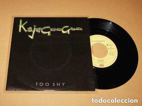 Discos de vinilo: KAJAGOOGOO / LIMAHL - TOO SHY - SINGLE - 1982