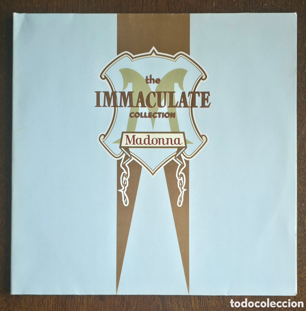 Discos de vinilo: Madonna - The Immaculate Collection - Doble LP Vinilo Original (1990) UK / Europa WX 370