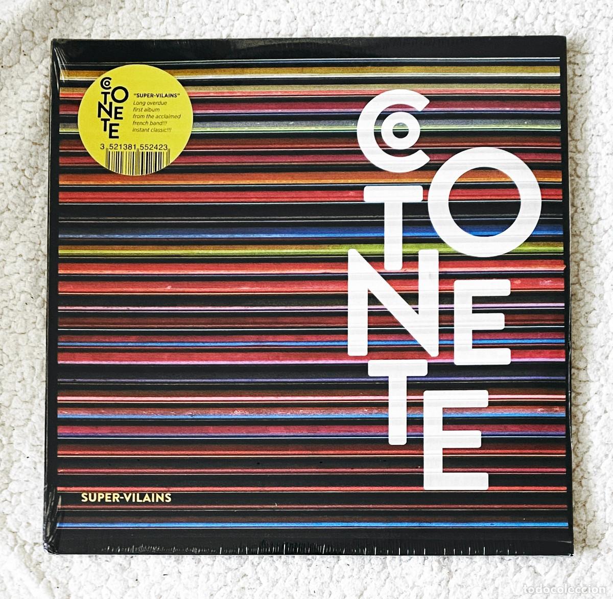 Discos de vinilo: COTONETE - SUPER-VILAINS 12'' DOBLE LP GATEFOLD PRECINTADO - JAZZ-FUNK