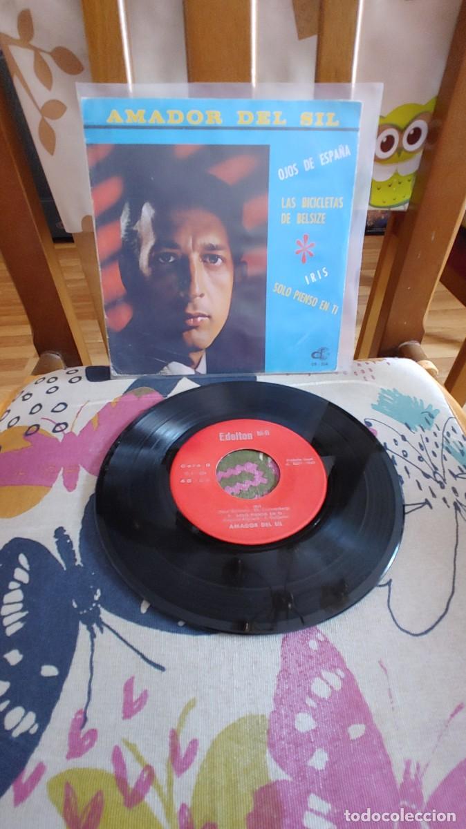 Discos de vinilo: AMADOR DEL SIL-EP OJOS DE ESPA&Ntilde;A +3