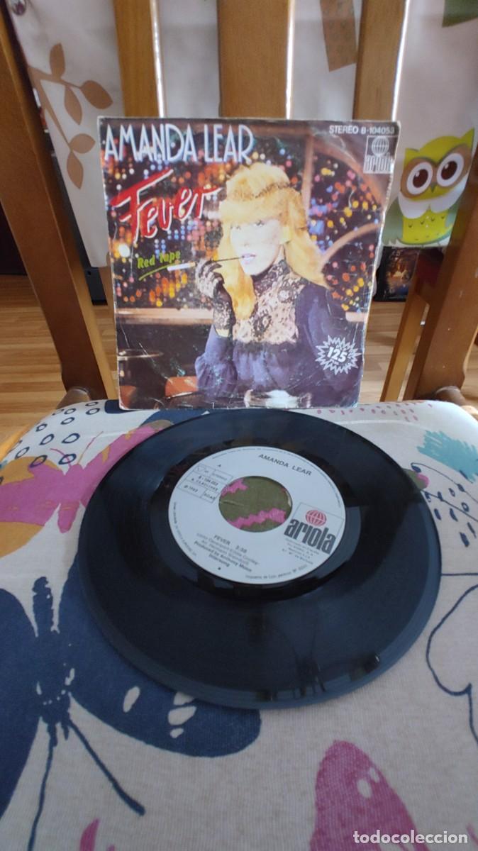 Discos de vinilo: AMANDA LEAR-SINGLE FEVER