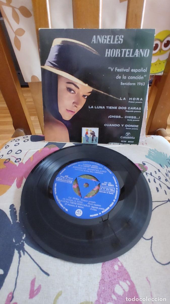 Discos de vinilo: ANGELES HORTELANO-EP LA HORA +3