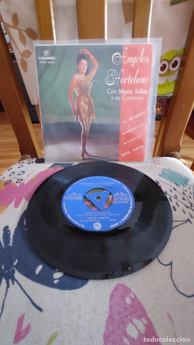 Discos de vinilo: ANGELES HORTELANO-EP MANANTIAL +3-BUEN ESTADO