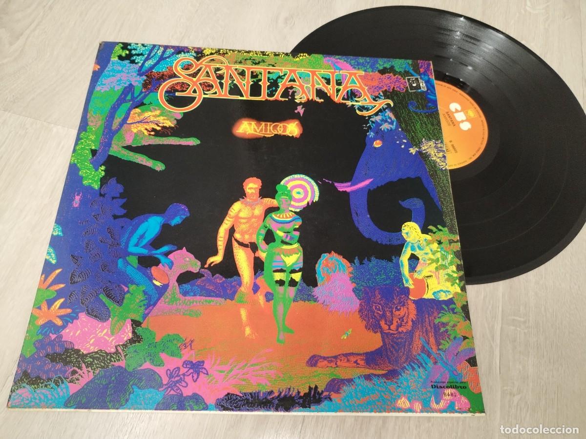 Vinyl records: SANTANA - AMIGOS ..LP DE CBS - 1976 - INCLUYE SU EXITO MUNDIAL..EUROPA