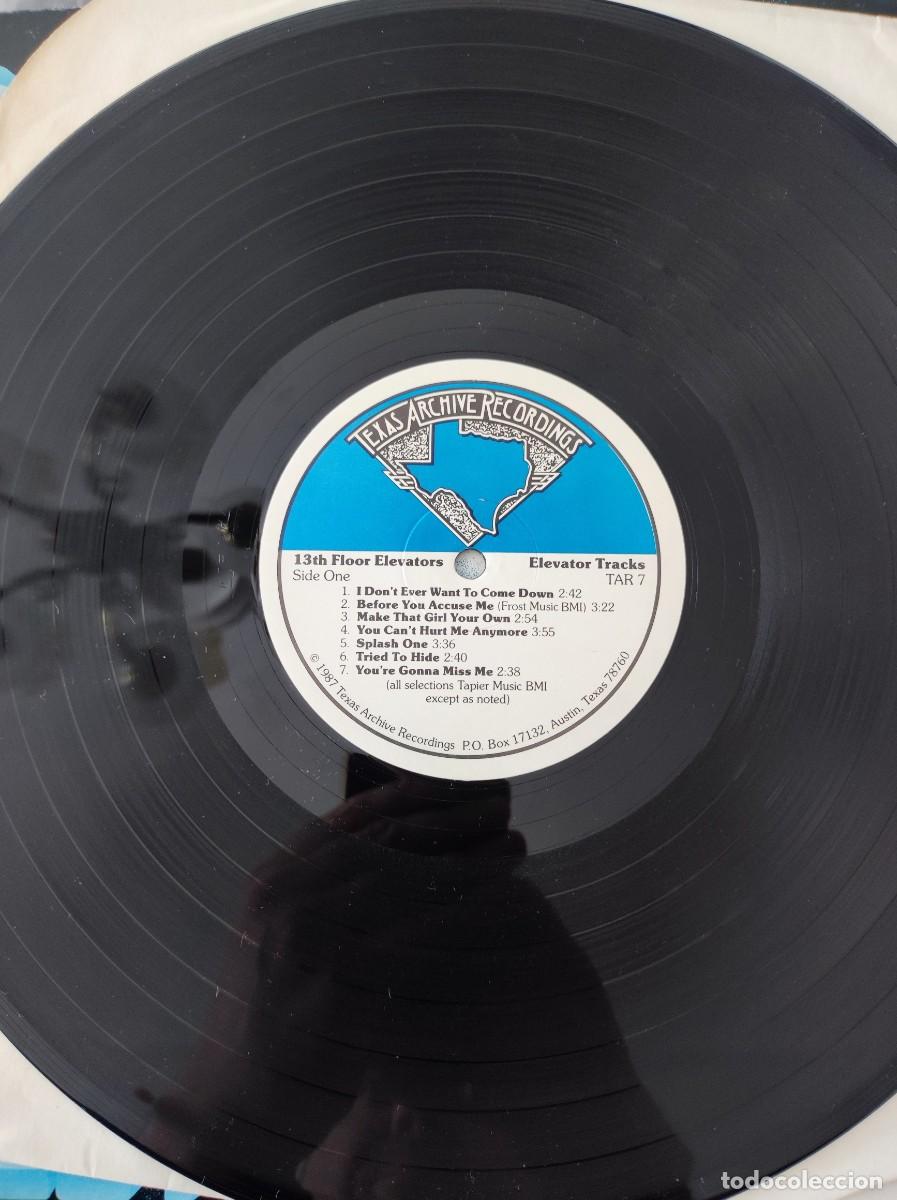 Discos de vinilo: Vinilo LP - 13th Floor Elevators &rdquo;Elevator Tracks&rdquo; (1987) - Rock Psicod&eacute;lico / Rarezas - Foto 4