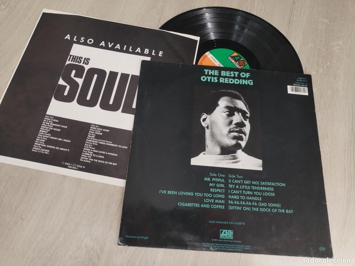 Discos de vinilo: OTIS REDDING - THE BEST OF ...LP DE ATLANTIC DE 1984 - 12 TEMAS - CON ENCARTE GERMANY